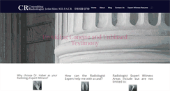 Desktop Screenshot of consultingradiologist.com